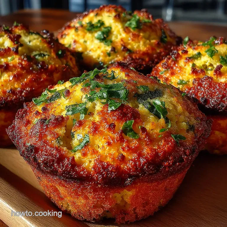 The Great British Bakeoff Worthy Fiery Fluffy Jalape&ntilde;o Cornbread Muffins presentation