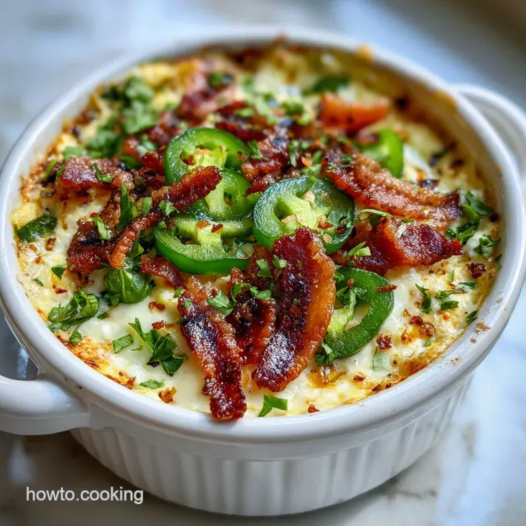 Jalapeno Popper Dip: Velvety Cheese with Shattering Panko Crust