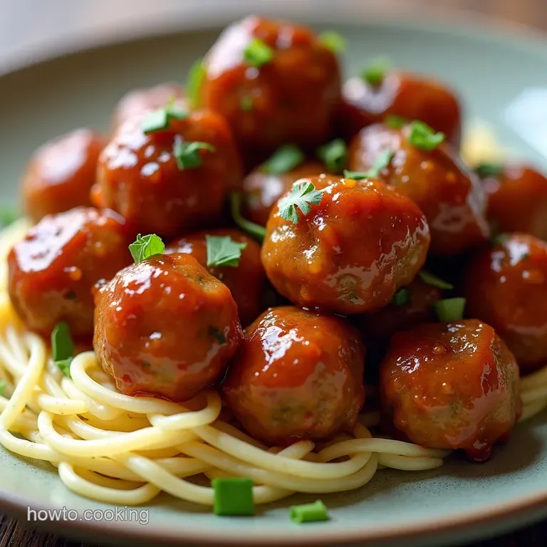 Sticky Fingers Delight Glazed Hot Pepper Jelly Meatballs