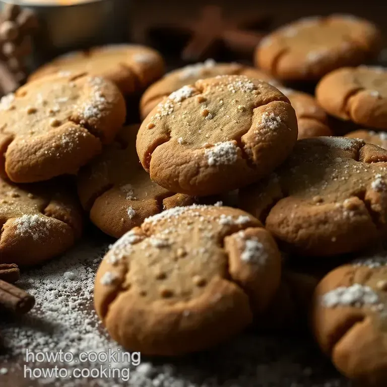 Jolly Gingerbread Spice Sugar Cookies presentation