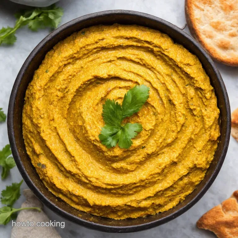 Kashke Bademjan the Ultimate Persian Eggplant Dip presentation
