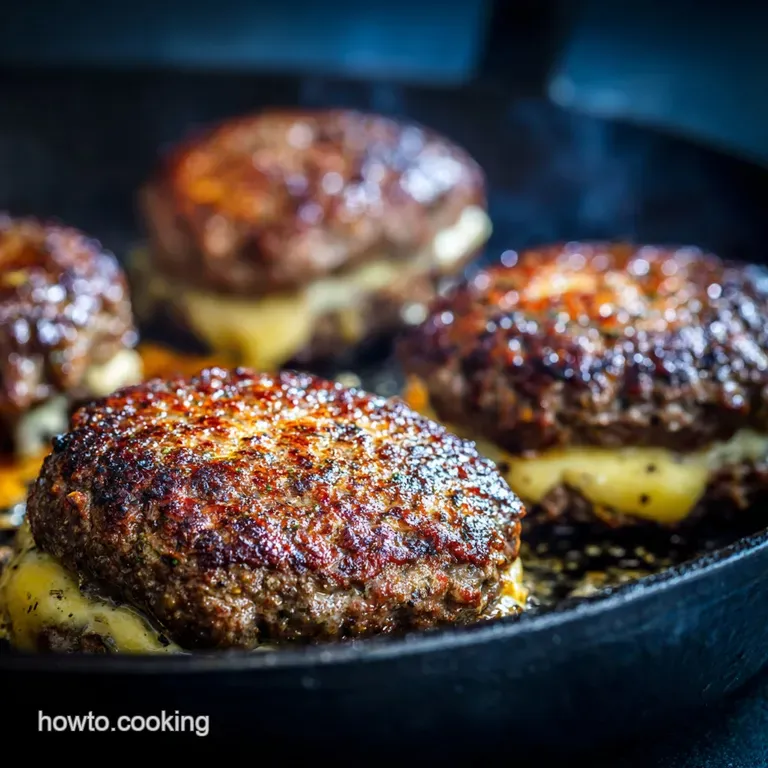 Proper Low Carb Butter Burgers with Garlic Herb Compound Butter