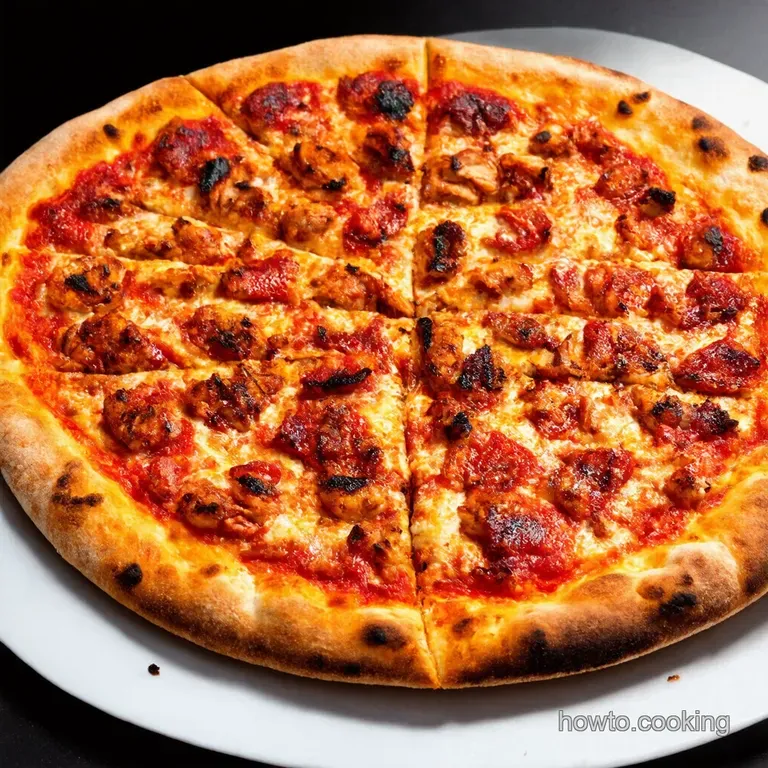 Kickin Chicken BBQ Pizza Recipe From Oven to Awesome