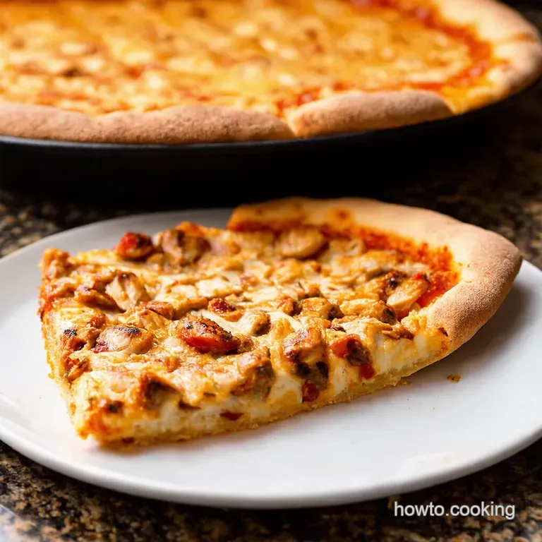 Kickin Chicken BBQ Pizza Your Backyards Best Bite presentation
