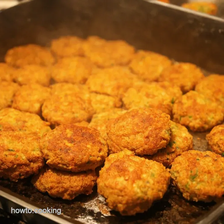 Kotlet Savory Persian Meat Potato Patties presentation