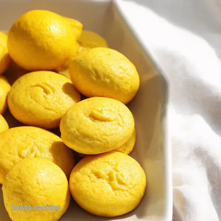 Lemon Sunshine Meltaway Cookies