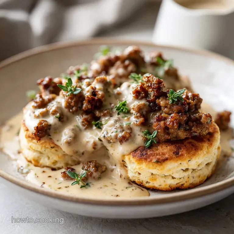Lighter Southern Sausage Gravy: Velvety and Peppery