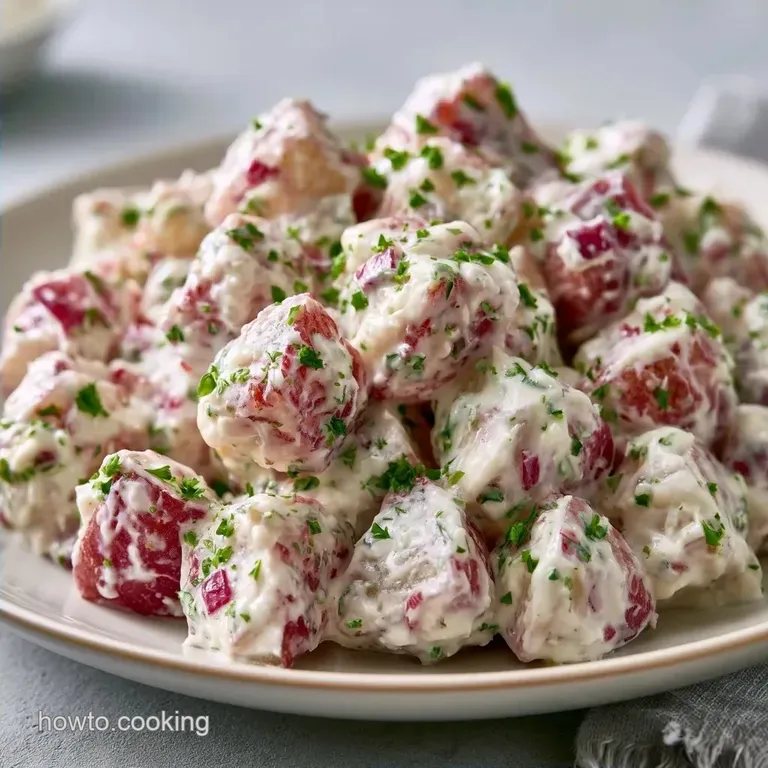 Loaded Sour Cream Potato Salad with Bacon