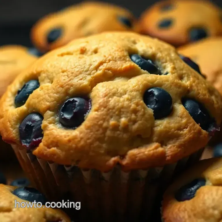 Lush Sour Cream Blueberry Muffins: A Berry Delight