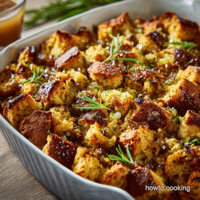 Thanksgiving Dressing: The Make-Ahead Recipe for a Crisp Moist Interior