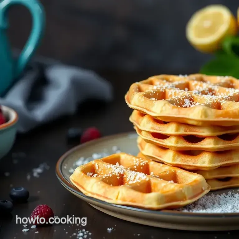 Quick & Delicious Belgian Waffle Cookies