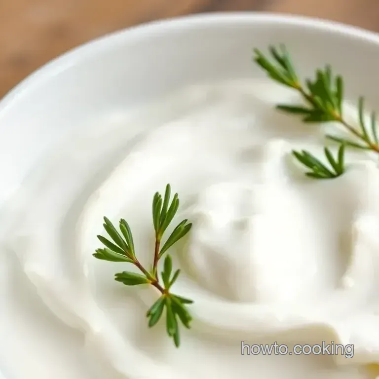 Quick and Creamy Homemade Sour Cream: Simple & Fresh!