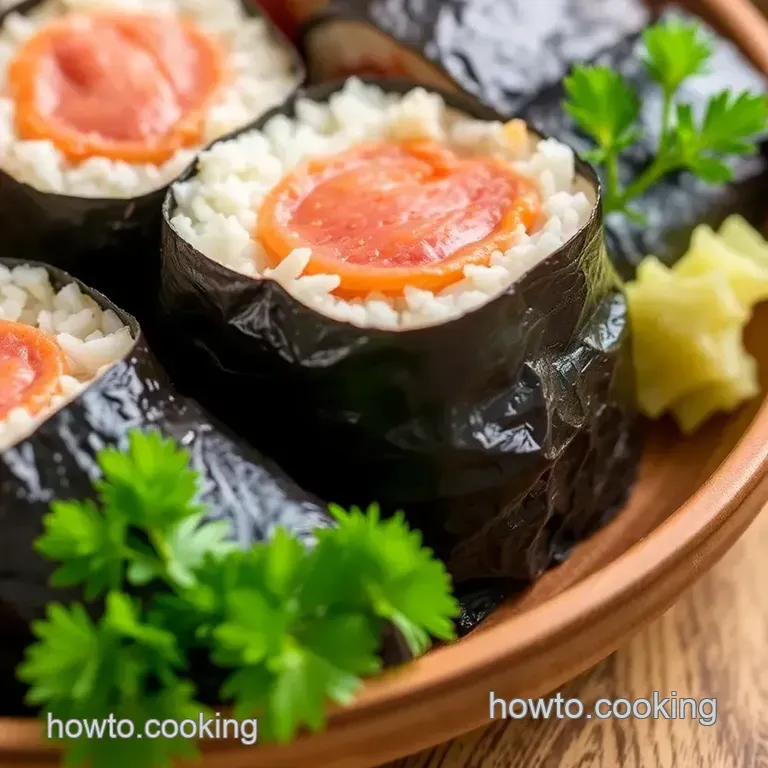 Savory Spam Musubi: A Delicious 30-Minute Hawaiian Delight presentation