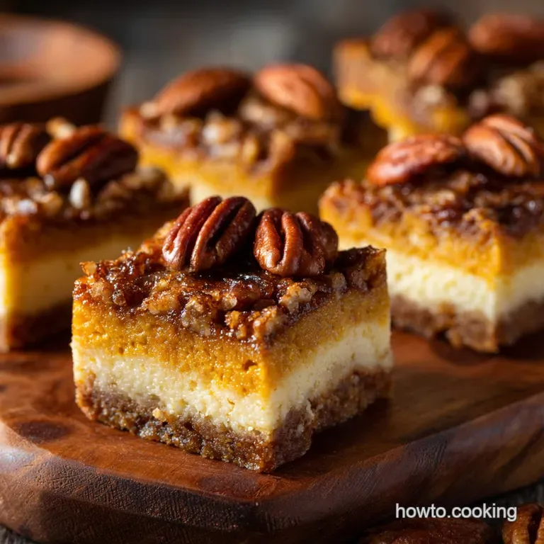 Makeahead Thanksgiving Desserts: Easy Pecan Cheesecake Bars You Can Bake Days Before presentation