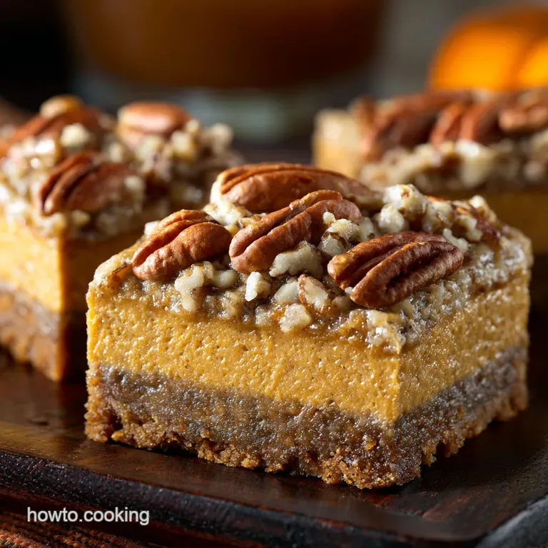 MakeAhead Thanksgiving Desserts: Easy Pumpkin Pecan Cheesecake Bars