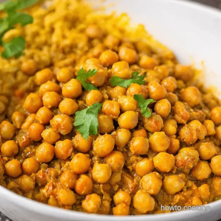 Marry Me Chickpeas a Creamy Tuscan Delight presentation