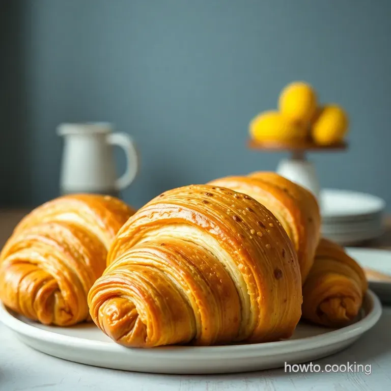 Mastering the Flake: Homemade Croissants presentation