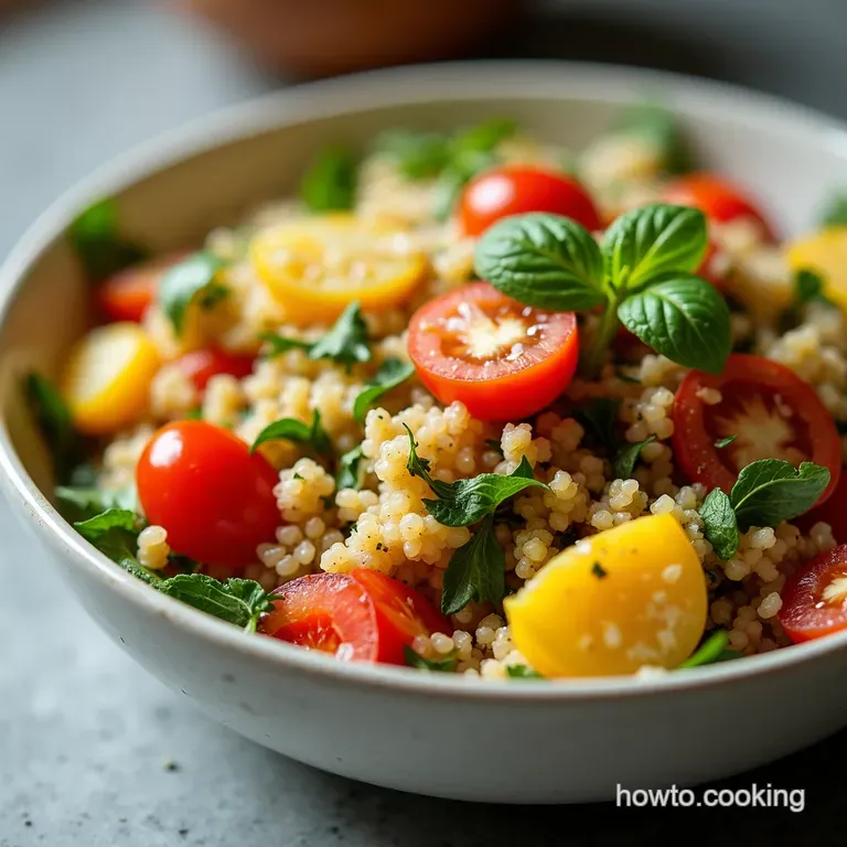 Mediterranean Quinoa Salad Sunshine in a Bowl