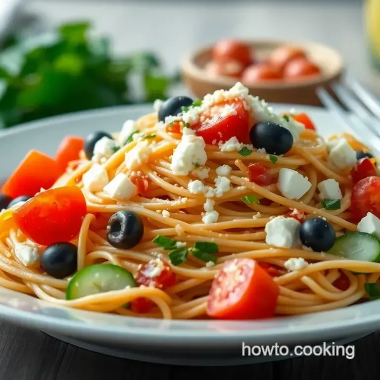 Easy & Refreshing Spaghetti Salad Recipe: A Family Favorite with Flair