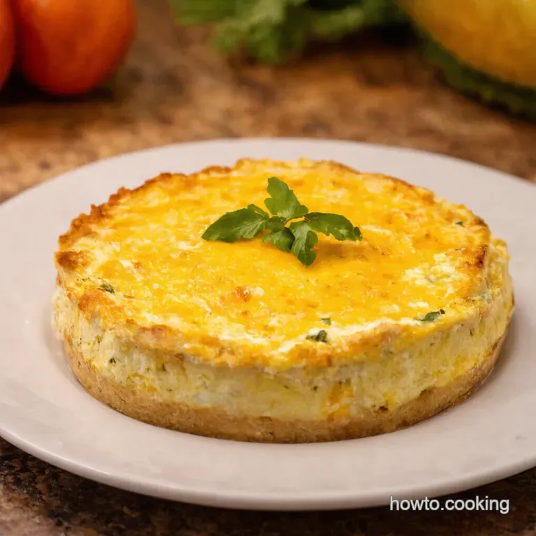 Mediterranean Sunshine Baked Feta Dip presentation