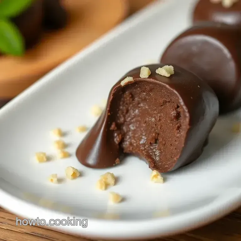 Melted Chocolate Algae Delights