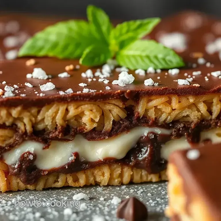 Melted Dark Chocolate Bar with Kataifi Fill