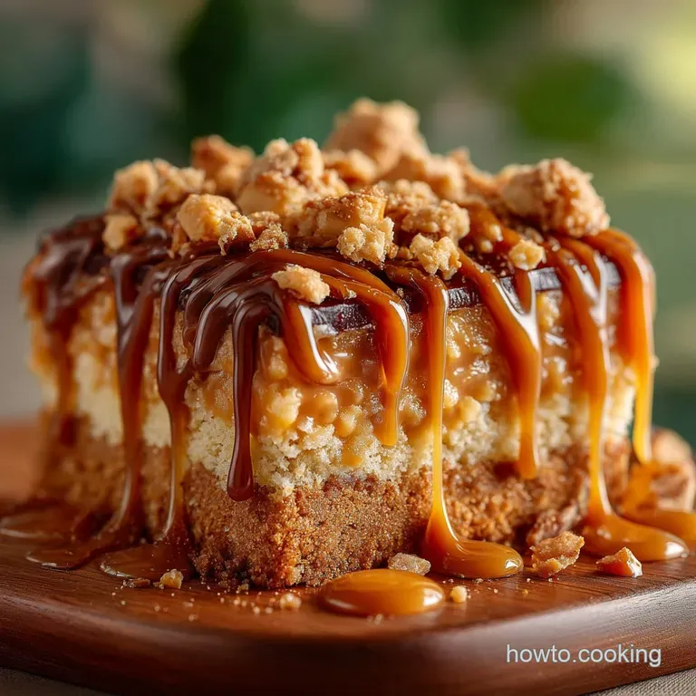 The Colossal Caramel Crunch Traybake Crowdpleasing Millionaires Shortbread presentation