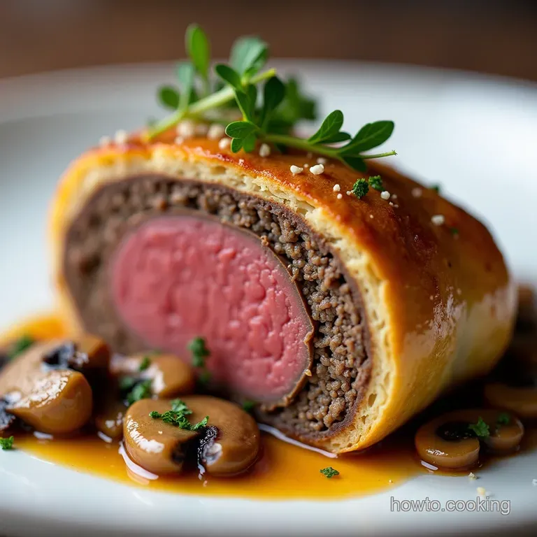 The Weekend Treat Effortless Minced Beef Wellington with Mushroom Duxelles