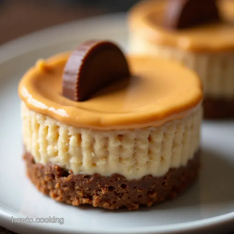 Mini Peanut Butter Cup Cheesecakes A Reeses Revelation