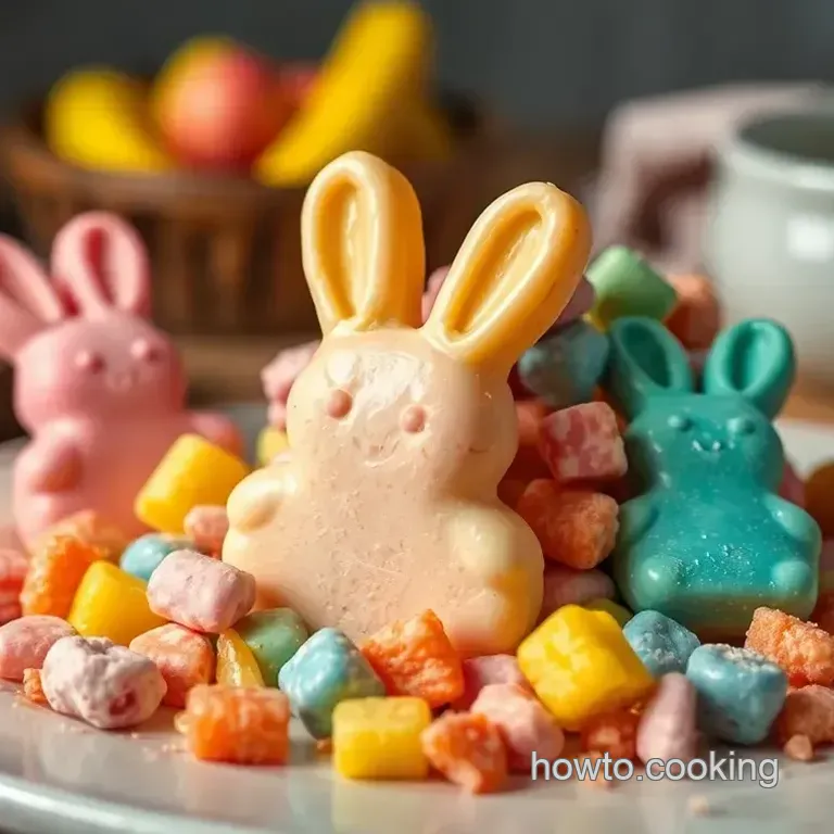 Mix Bunny Bait for a Colorful Treat