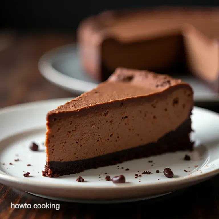 The Ultimate Mocha Masterpiece Deep Chocolate Espresso Cheesecake
