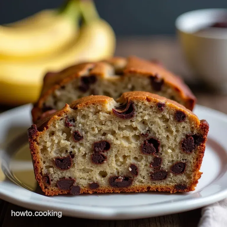 Irresistible Chocolate Chip Banana Bread