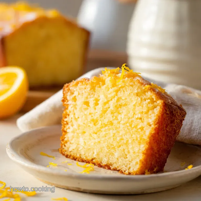 Lemon Pound Cake: Ultra Moist and Velvety