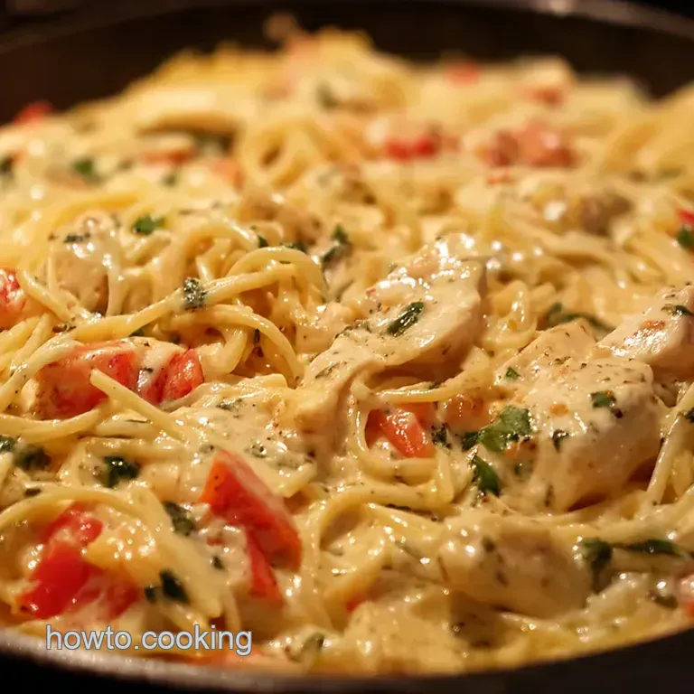 Monterey Chicken Spaghetti Casserole