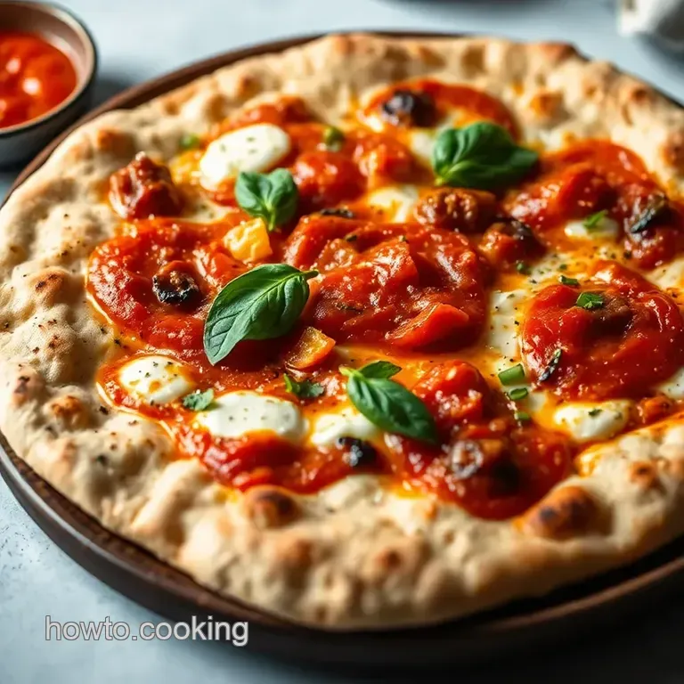 Naan Flatbread Pizza: a Delightful Twist on Pizza Night presentation