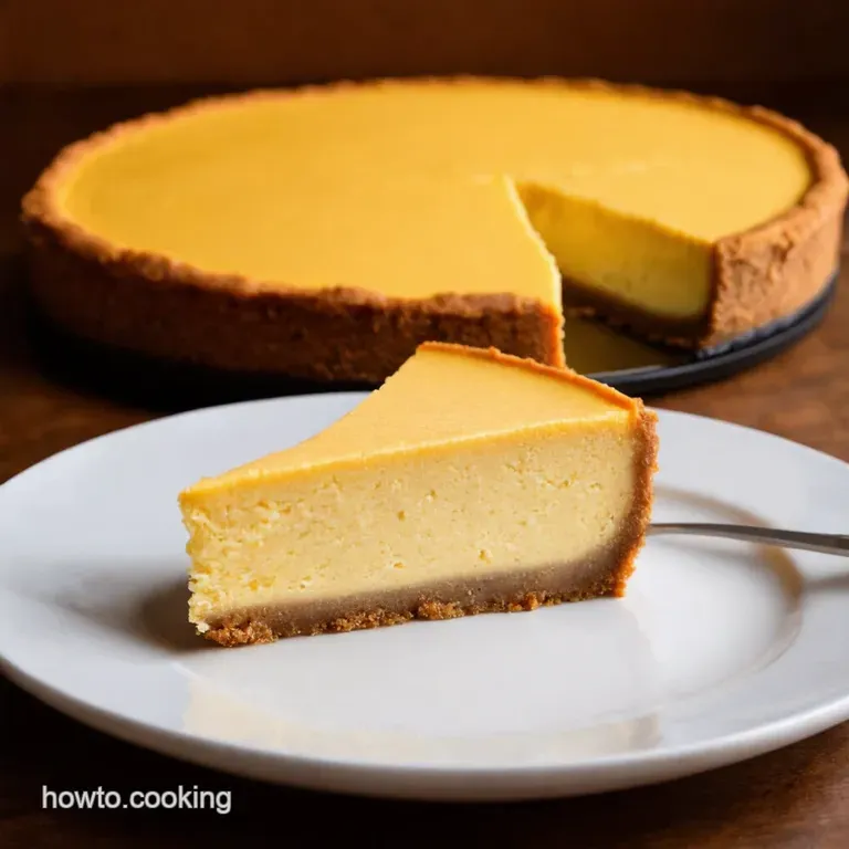 New York Style Cheesecake The Quintessential Classic presentation