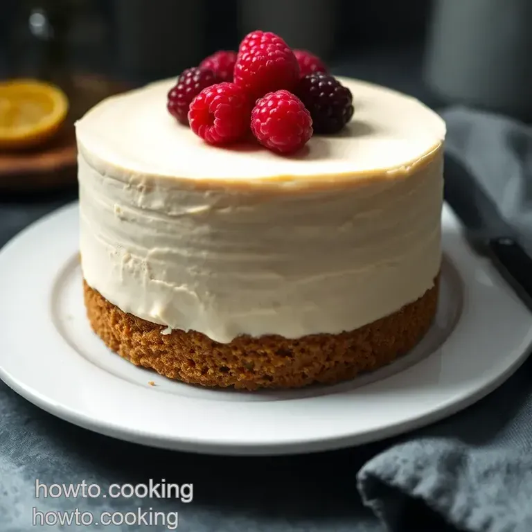 No-Bake Cheesecake Delight: The Creamy Dream presentation