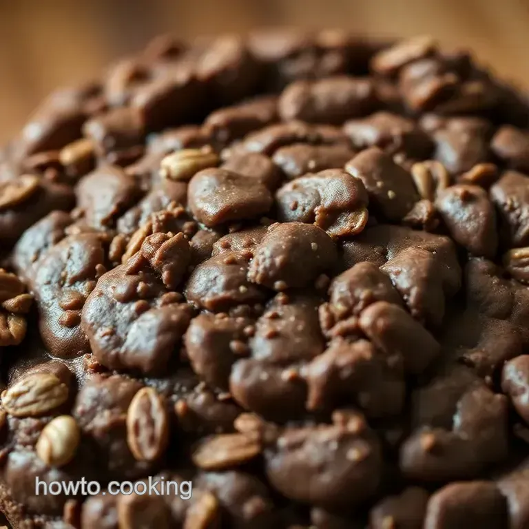 No-Bake Chocolate Oatmeal Cookies