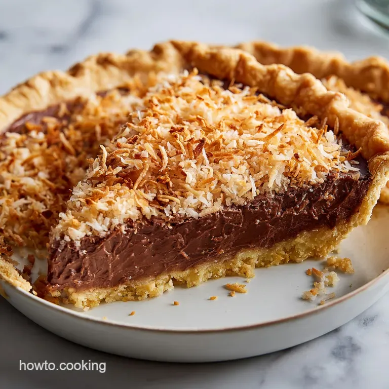 Guilt-Free No-Bake German Chocolate Pie