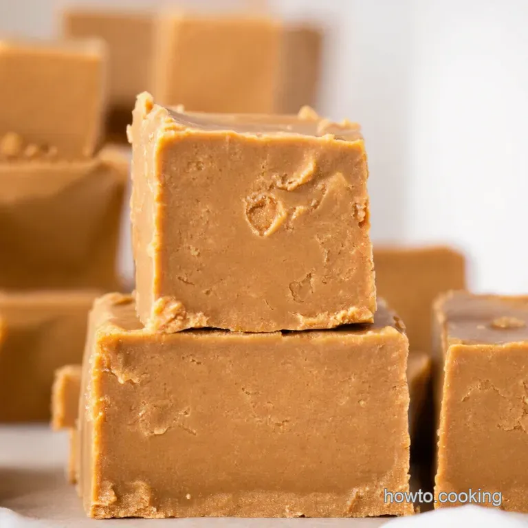 Nobake Chocolate Peanut Butter Fudge Your 4Ingredient Bliss presentation