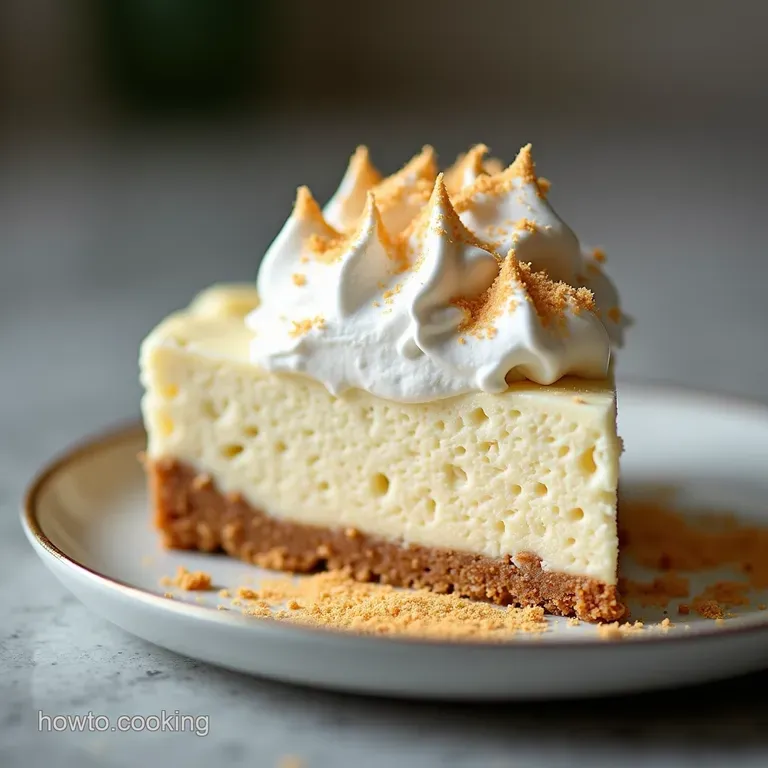 The Cloud Nine NoBake Marshmallow Whip Cheesecake