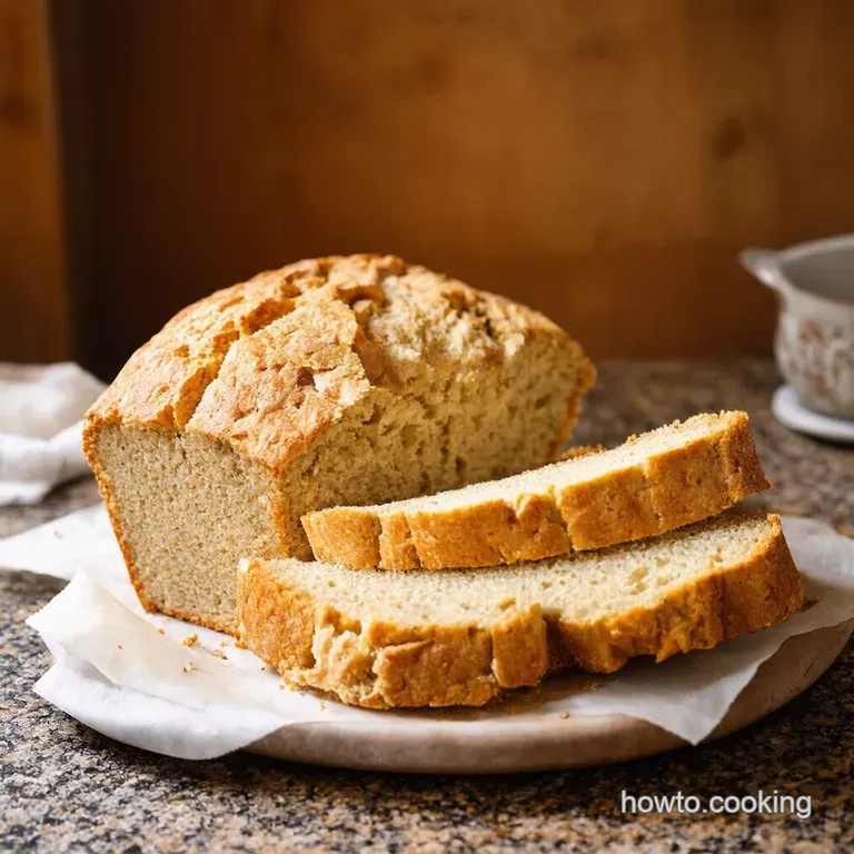 NoKnead Luck Easy Irish Soda Bread presentation
