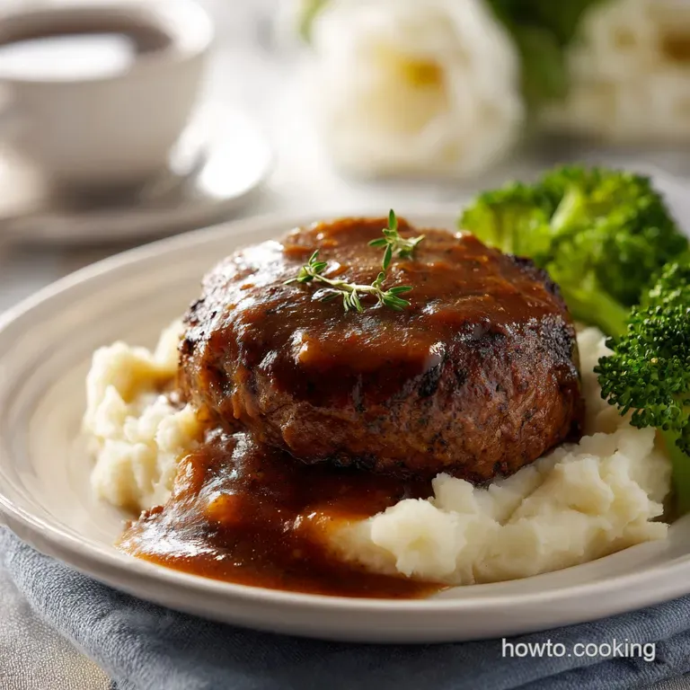 Old Fashioned Hamburger Steaks: Tender and Savory