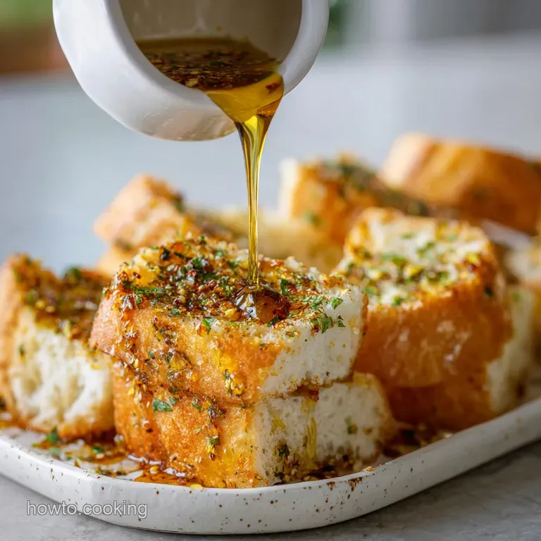 Olive Oil Bread Dip with Herbs