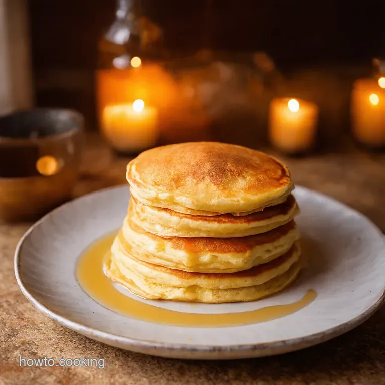 Omg Pancakes the Fluffiest Japanese Souffl&eacute; Pancakes Ever presentation