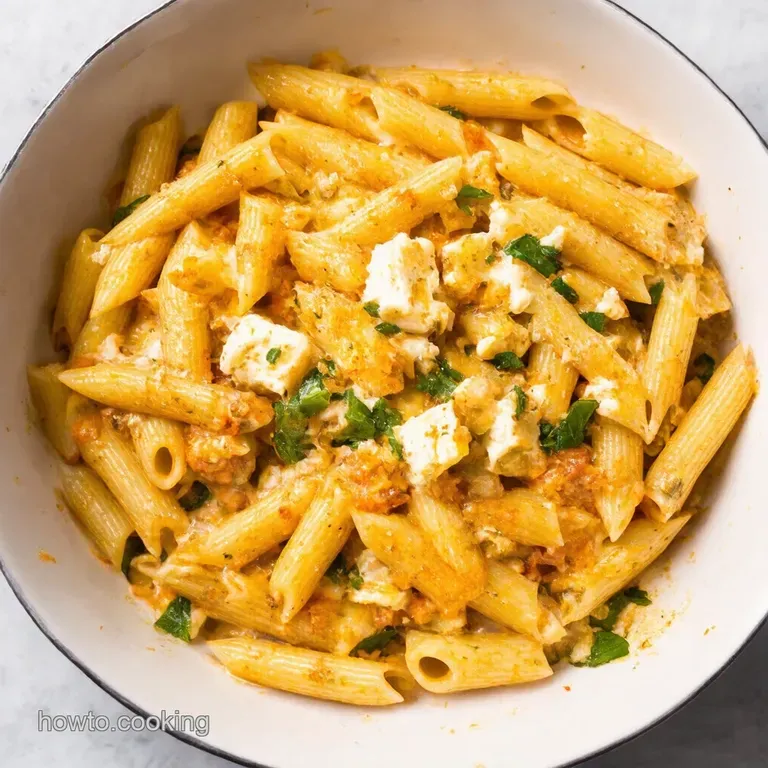 OnePan Wonder Creamy Baked Feta Pasta
