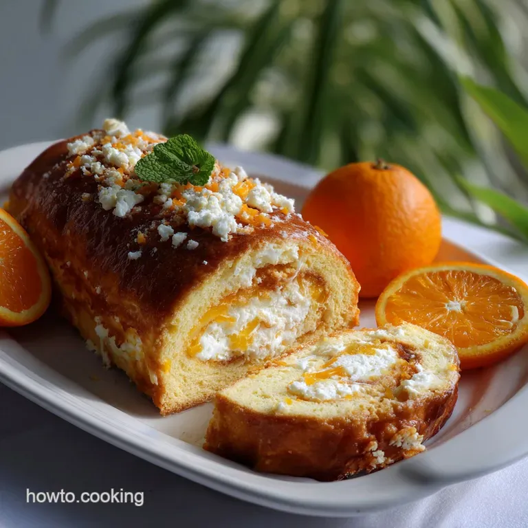 Orange Roll Breakfast Cake: Easy Morning Treat presentation