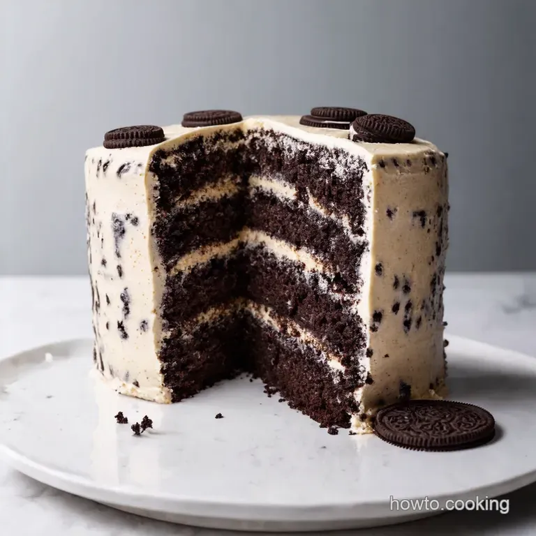 Oreo Dream Layer Cake Cookies Cream Extravaganza