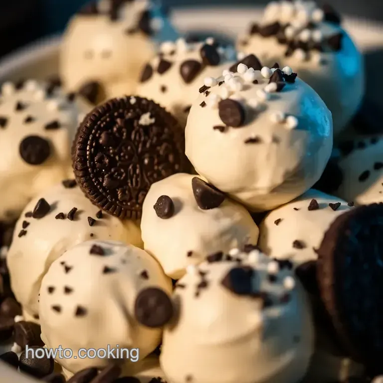 Oreo Truffle Balls: the Cookie Lover s Delight presentation