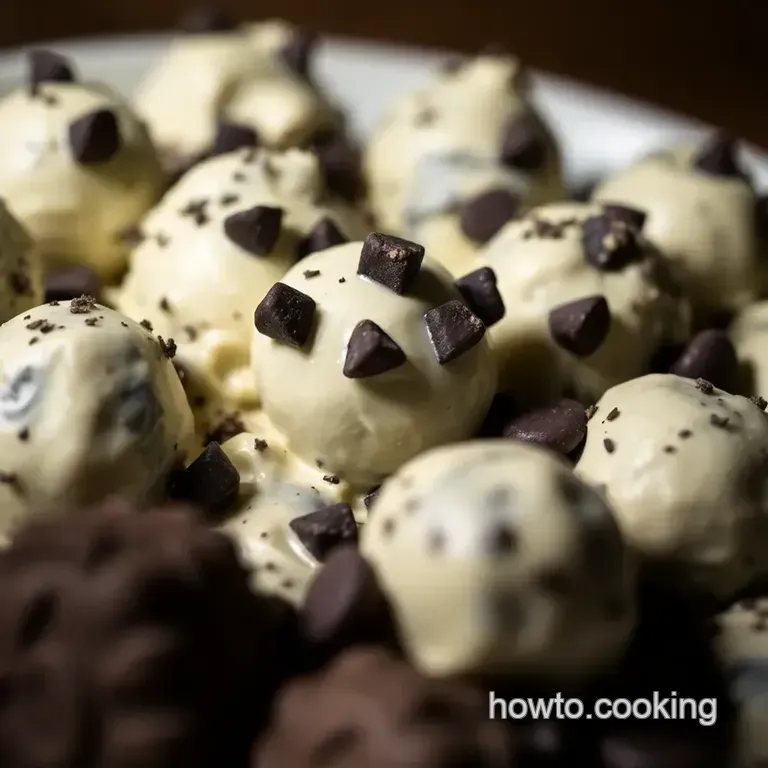 Oreo Truffle Bliss Bites presentation